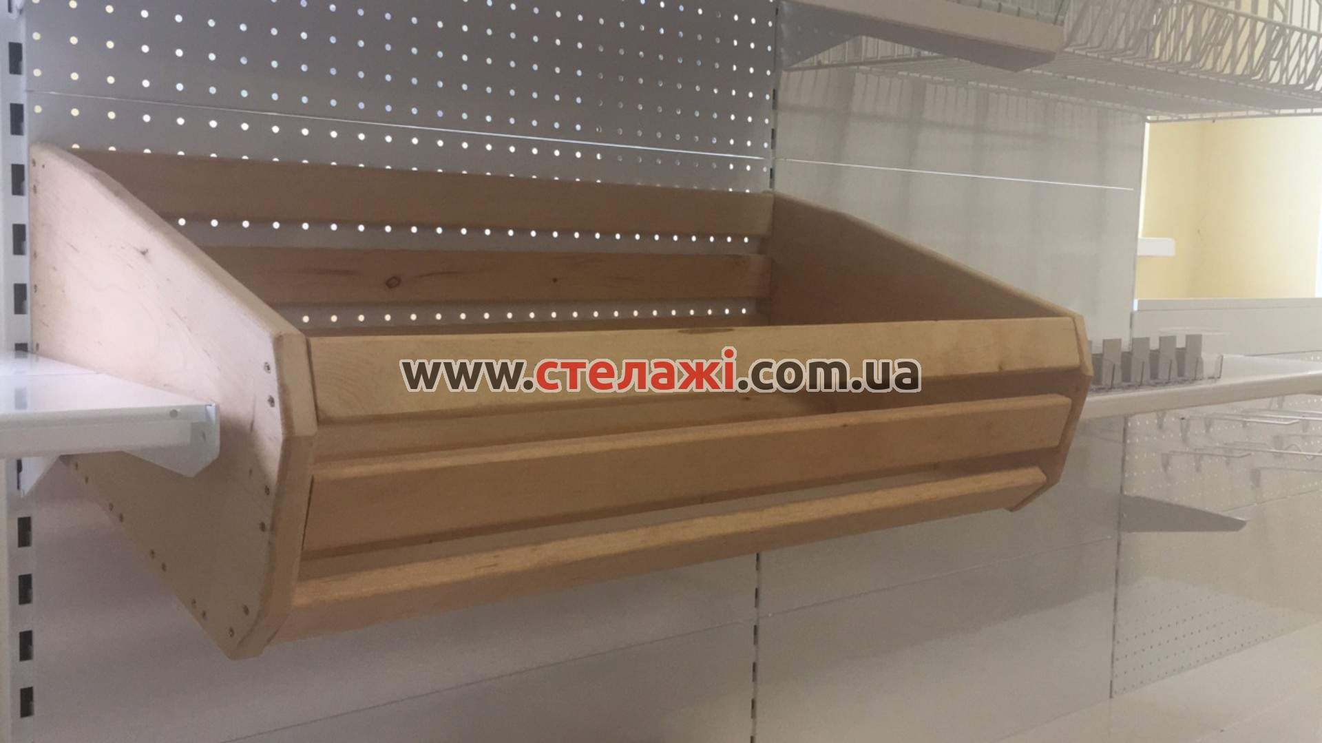 Хлібні торгові стелажі для магазину