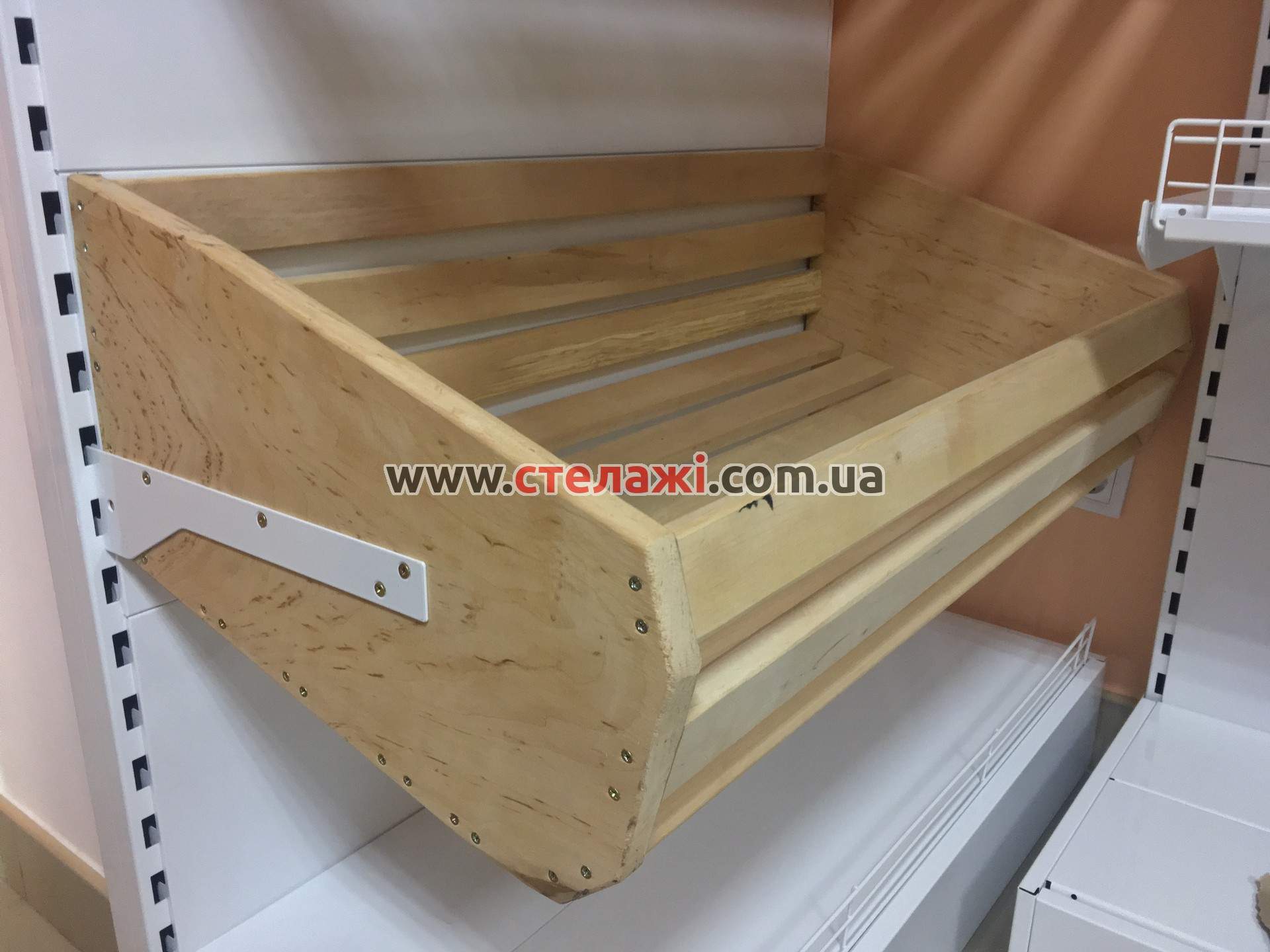 Хлібні торгові стелажі для магазину