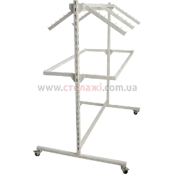 Каркас острівний Line 054 для магазину одягу Каркас острівний Line 054 для магазину одягу