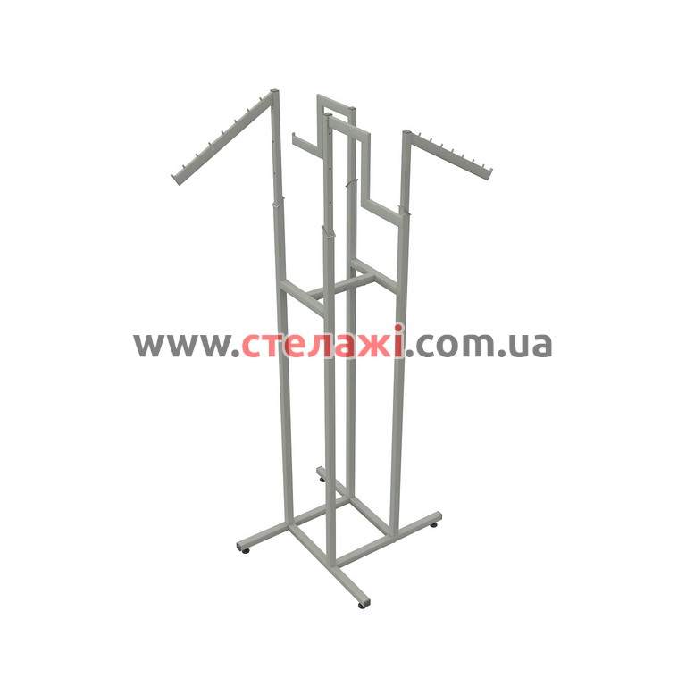 Стійка чотириріжкова (краб) Line 308 для магазину одягу Стійка чотириріжкова (краб) Line 308 для магазину одягу
