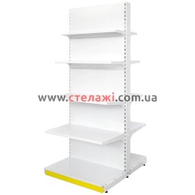 Двосторонні (острівні) торгові стелажі для магазину