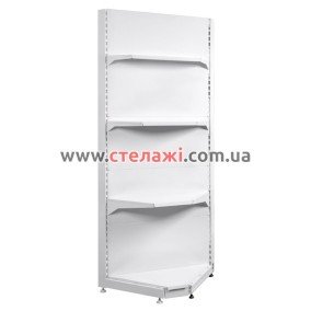 Кутові внутрішні торгові стелажі для магазину