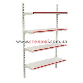 Настінні торгові стелажі для магазину