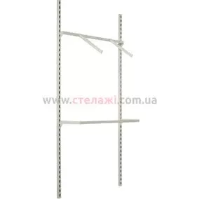 Настінні стелажі Line для магазину одягу