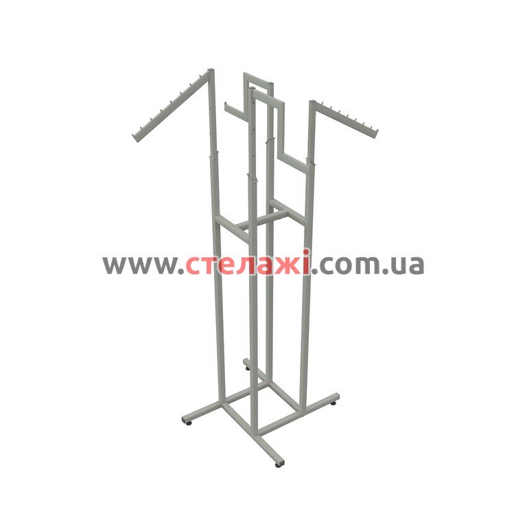 Стійка чотириріжкова (краб) Line 308 для магазину одягу